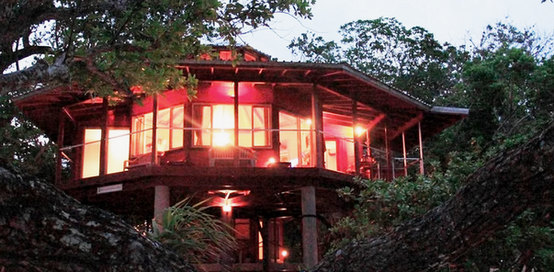 Covered Deck Lanai Hawaii Panelized Kit Home Prefab House Custom Design Plantation-Style Home Raised Foundation