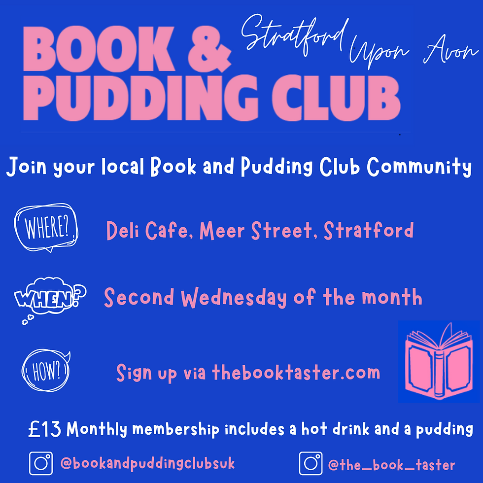 STRATFORD UPON AVON Book & Pudding Club