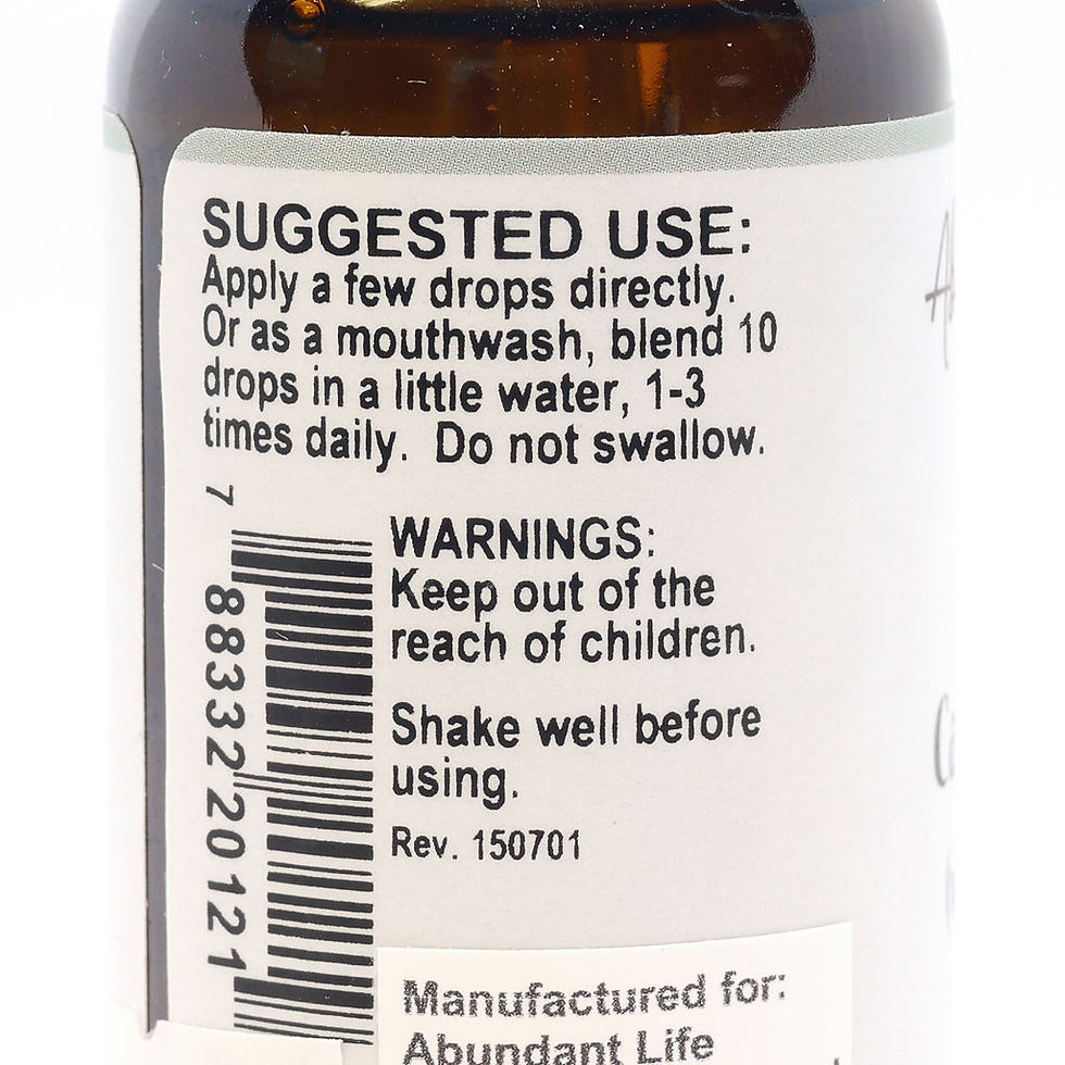 Thumbnail: Canker Soother w/ Oregano Oil – Natural Oral Relief & Healing Support | 1 fl oz