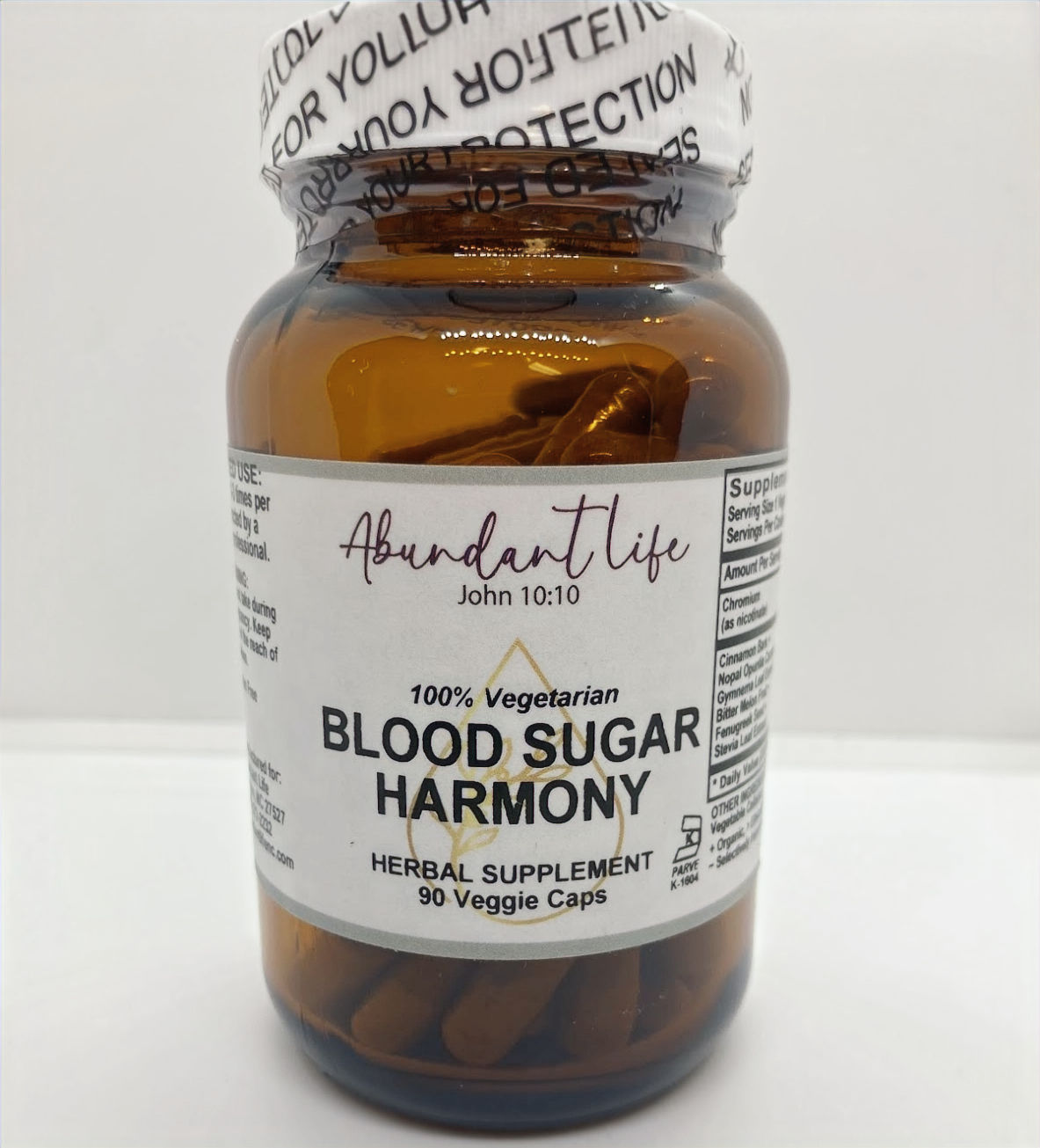Blood Sugar Harmony – Blood Sugar Support | 90 Veggie Caps
