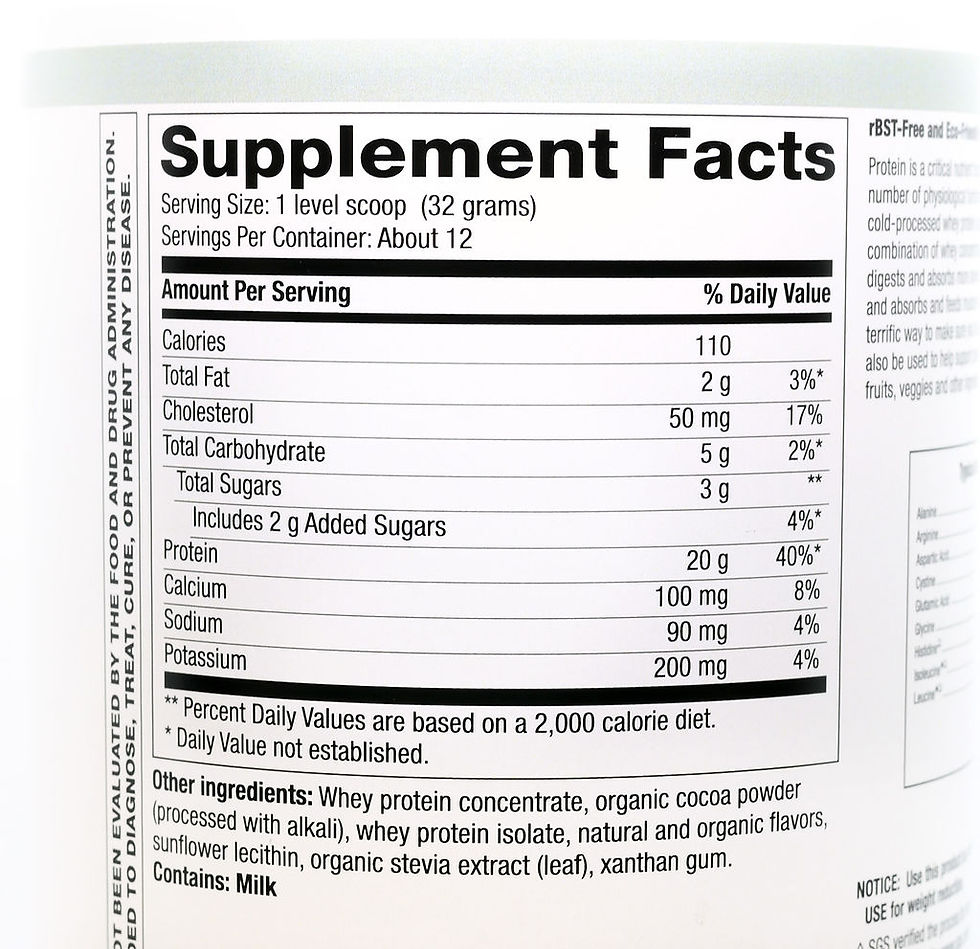 Thumbnail: Grass Fed Whey Protein – Muscle Support & Clean Energy | 13.5–14.3 oz