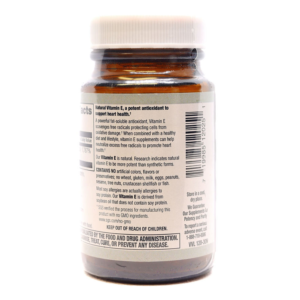 Thumbnail: Vitamin E 400 IU – 30 softgels