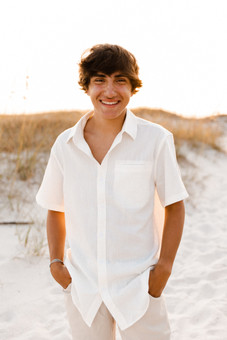 Beach Senior Portrait Session | Alabama Senior Photographer
