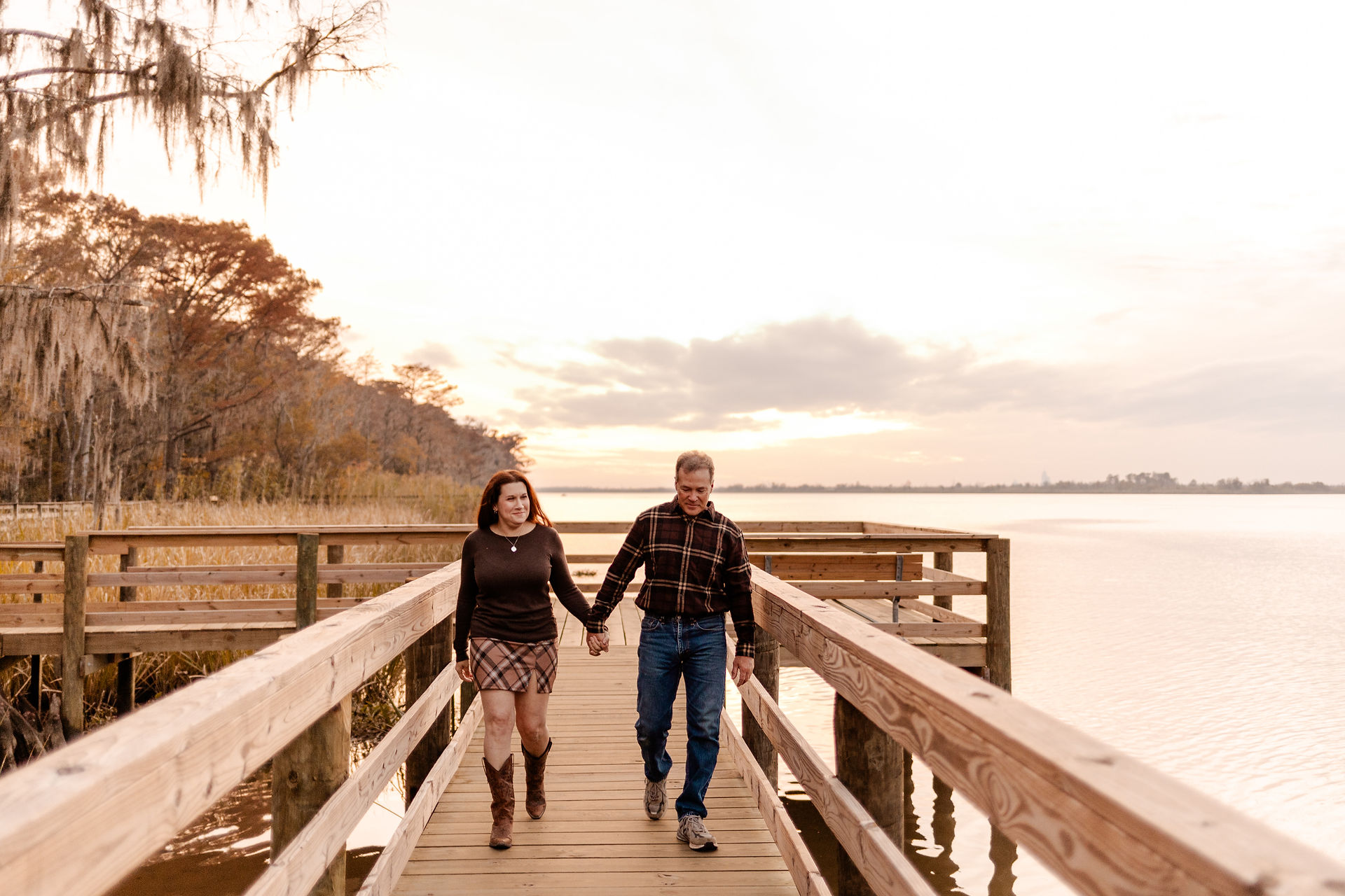 Nature engagement session | Fairhope engagement photographer