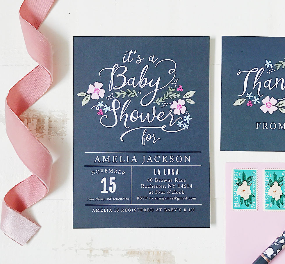 Custom Event Invitations | Alabama and Chattanooga, TN Photographer
