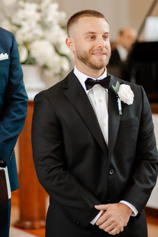 Intimate church wedding | Alabama wedding photographer