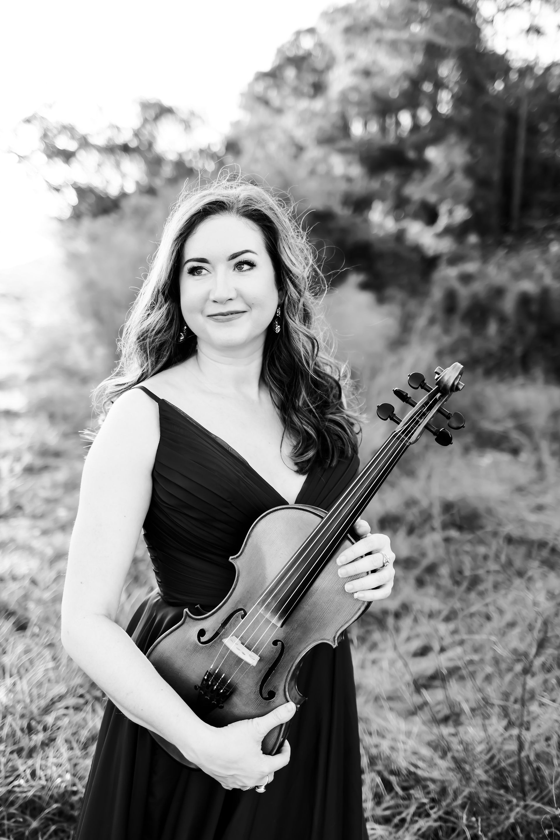 Professional Violinist Portrait Session | Alabama Photographer