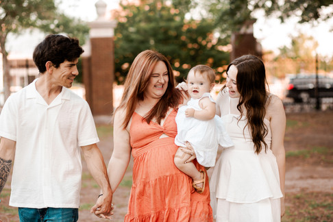 Downtown family engagement session | Foley, Alabama engagement photographer