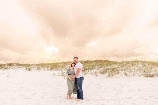 Gulf Shores beach maternity session | Alabama maternity photographer
