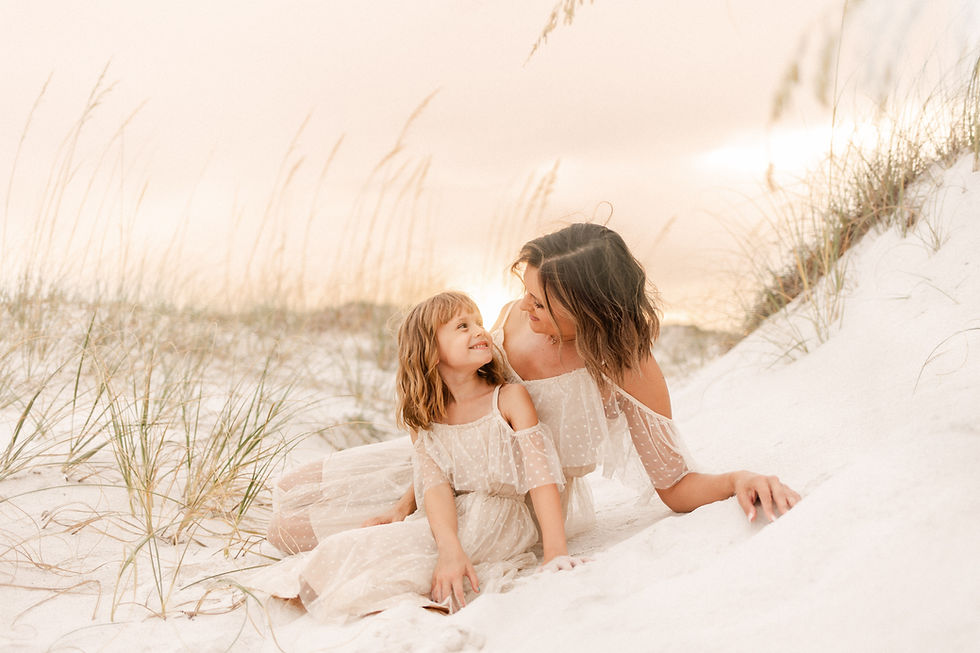 Mommy and me photoshoot | Gulf Shores, Alabama family photographer