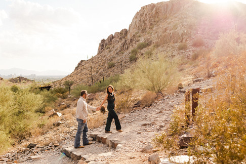 Phoenix adventure couple session | Arizona couple photographer