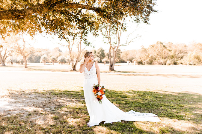 Outdoor Fall Wedding | Alabama Wedding Photographer