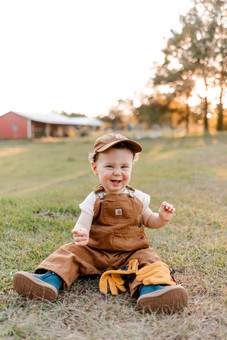 One-year milestone session | Alabama family photographer