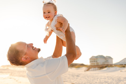 Golden Hour Family Beach Session | Gulf Shores Family Photographer