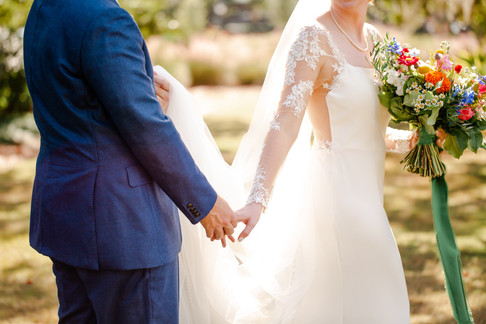 Colorful outdoor wedding | Fairhope wedding photographer