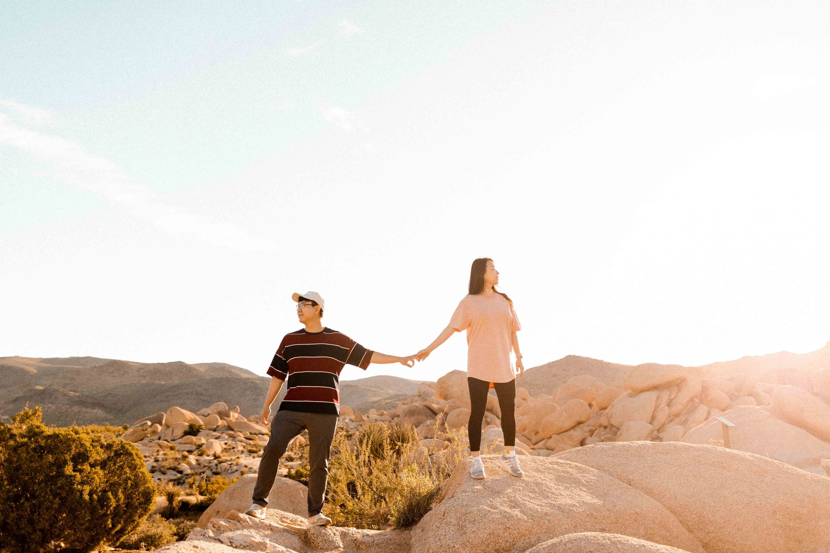 Joshua Tree Couple Session | Adventure Couple Photographer