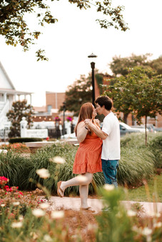 Downtown family engagement session | Foley, Alabama engagement photographer