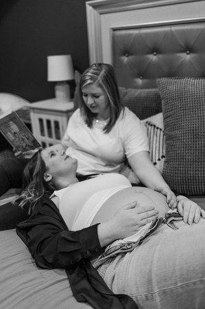 In Home Maternity Session | Daphne, AL Family Photographer