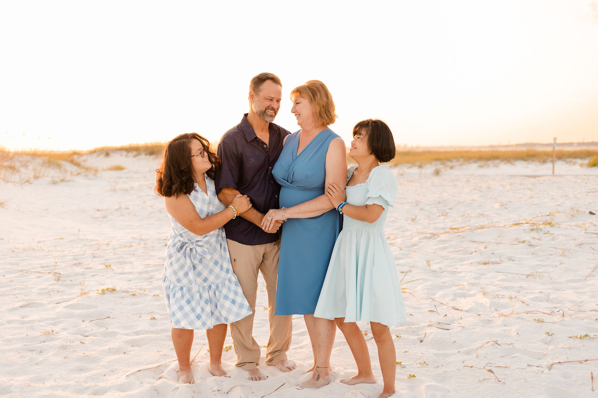 Pensacola Beach sunset session | Florida family photographer