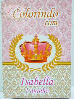 Revistinha de colorir Realeza
