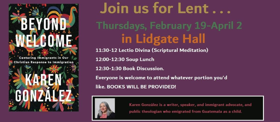 2026 Lenten Book Study