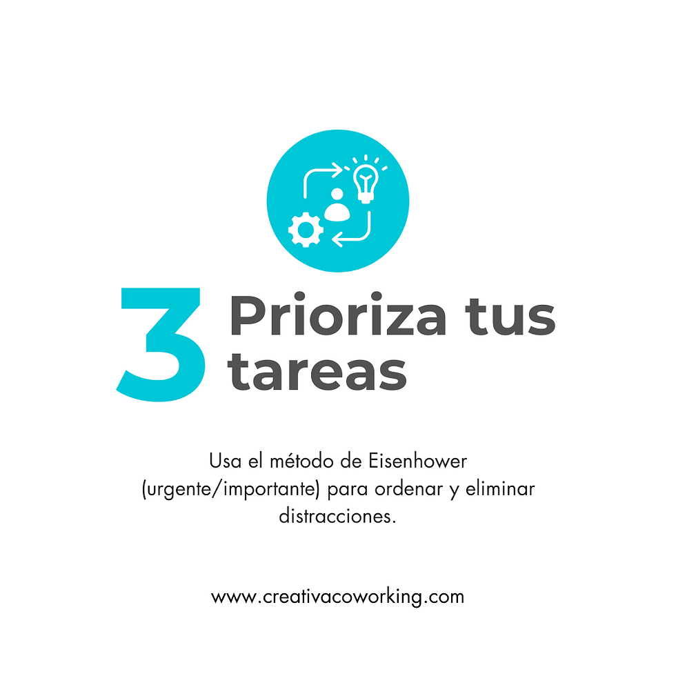 tips productividad Coworking Morelia