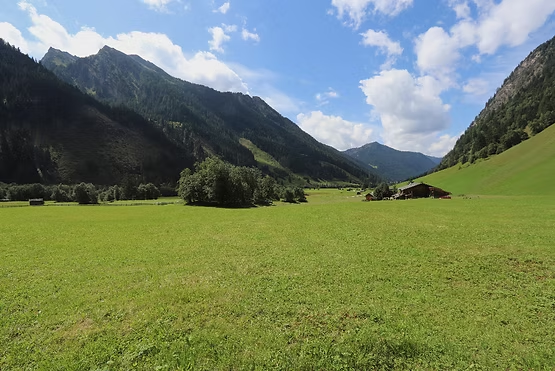Idyllic tranquility in the Valsertal valley