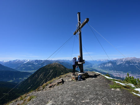 Summit cross in Tyrol