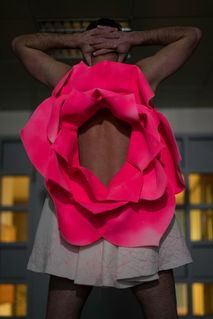 Flower in Concrete Photoshoot