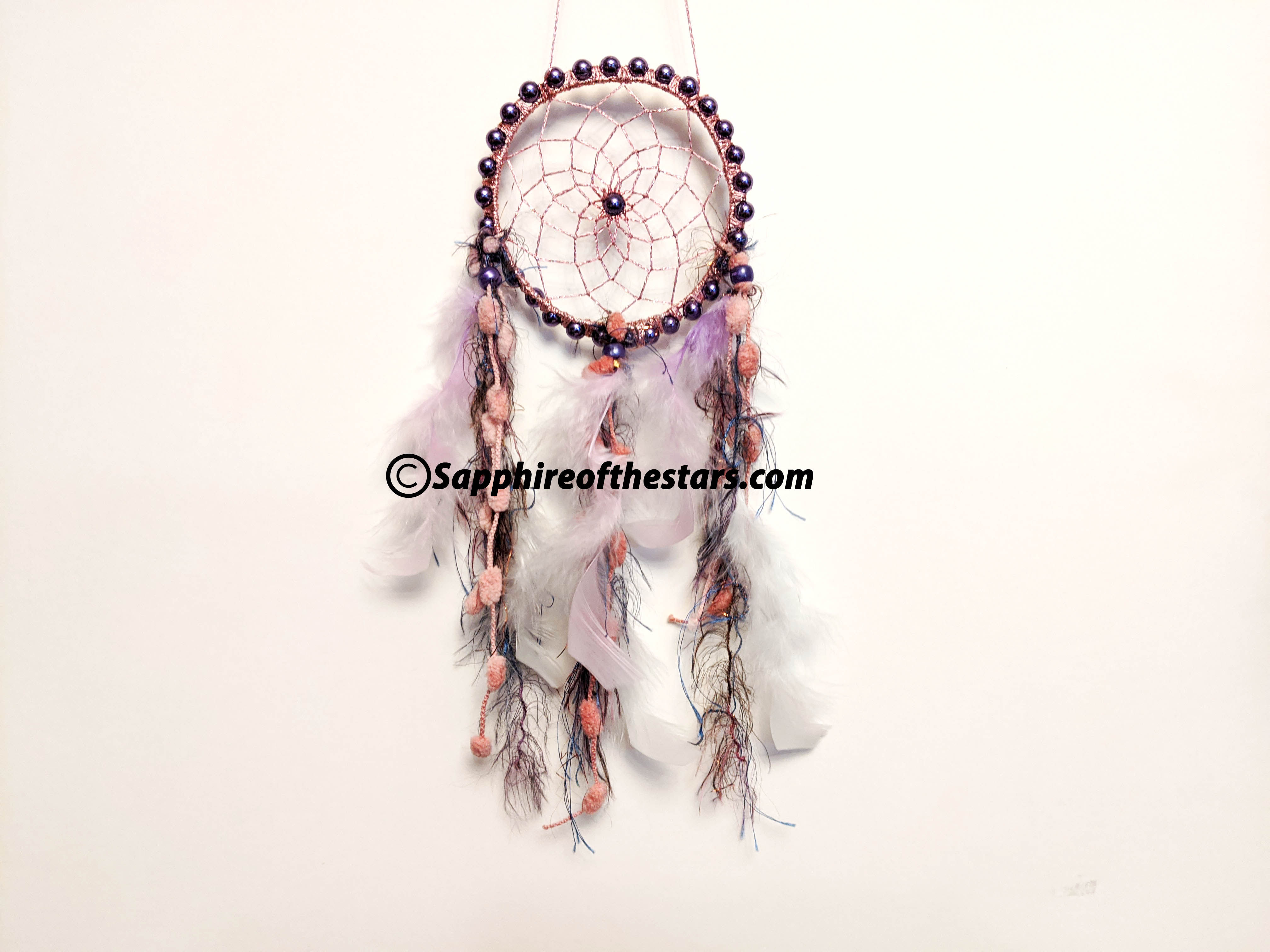 Pink Spring medium sized Dream Catcher