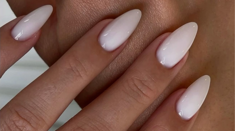 coconut milk manicure