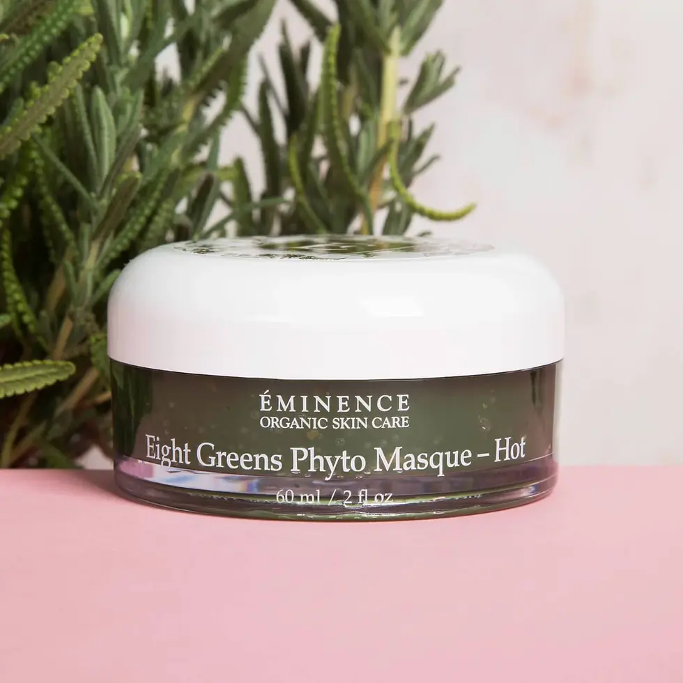 eminince organics eight greens phyto masque hot