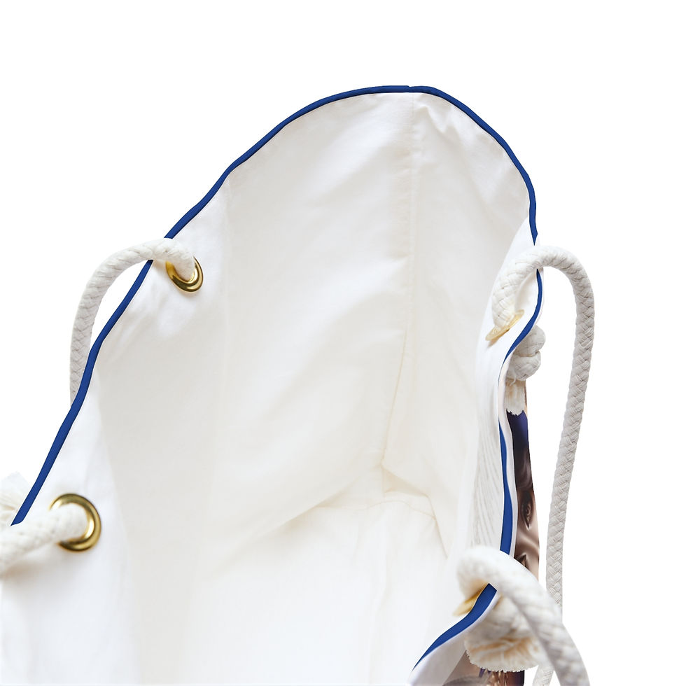 Thumbnail: Lady in Blue and Orange Weekender Bag