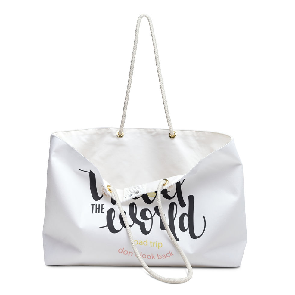 Thumbnail: Let's Go Travel The World Weekender Bag
