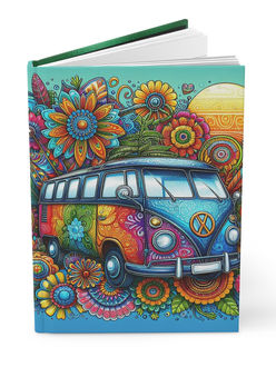 Flowered 70s Volkswagen Van
Hardcover wide ruled Journal. Artistic, modern, unique, beautiful. Great for moms, teachers, students, nurses, gifts, coworkers, boss, holidays school, work, home and travel
unique design journals
artistic journals
creative notebooks
patterned journals
personalized journals
hardcover journals
stylish notebooks
decorative writing journals
travel journals
blank pages journal