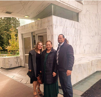 Samuel Iongi and Wife, owners/operator of SMV Concrete