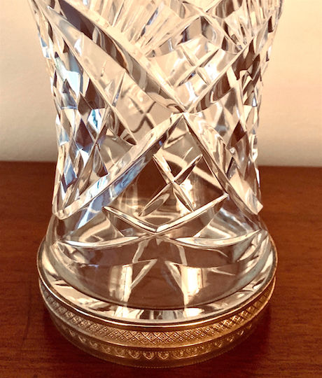 Thumbnail: Ormolu-Mounted Crystal Vase
