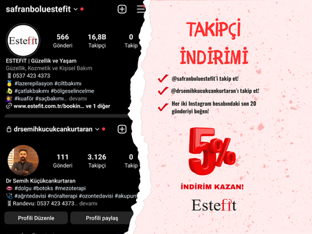 %5 Instagram Takipçi İndirimi