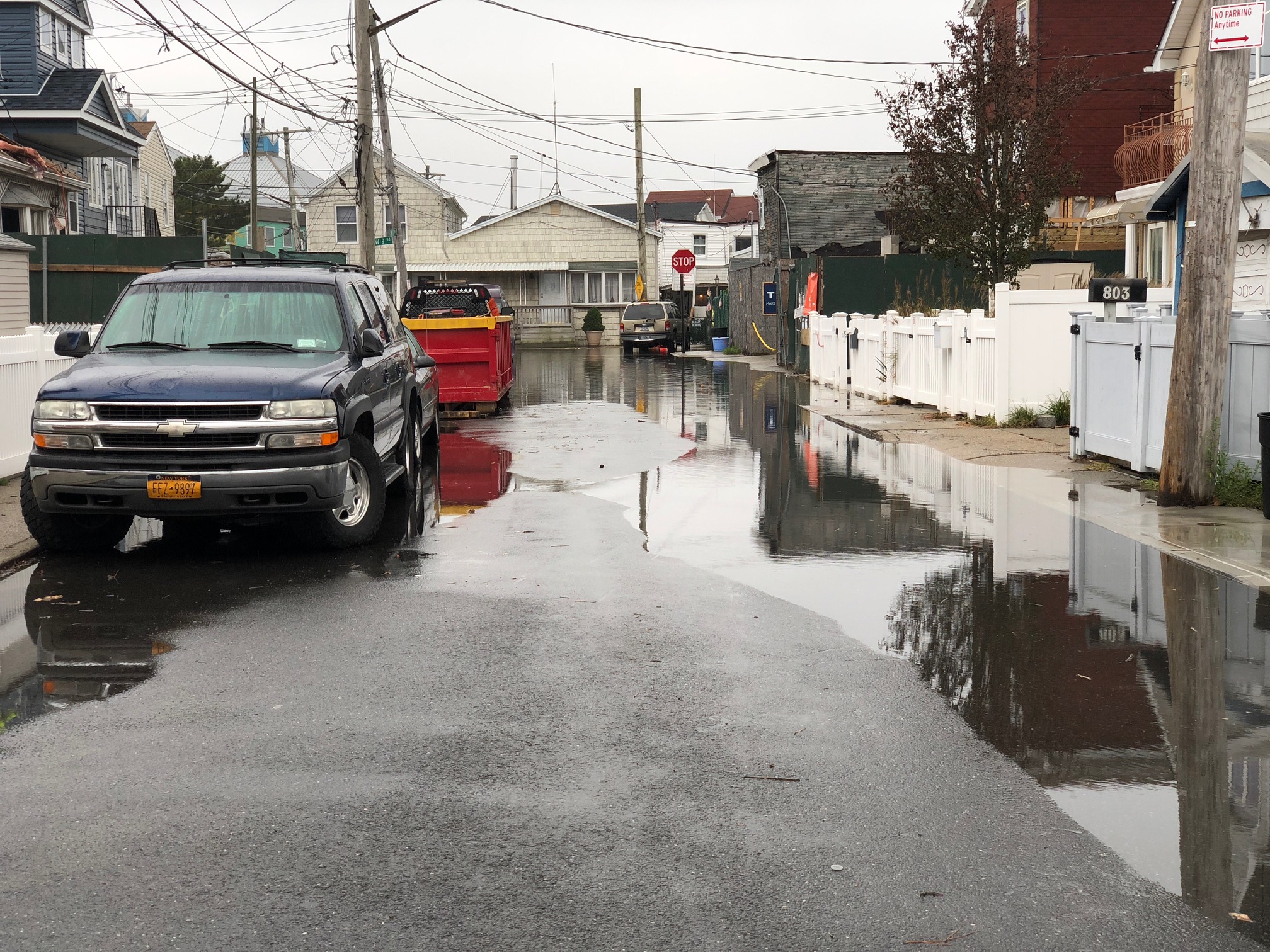 Flooding in Broad Channel