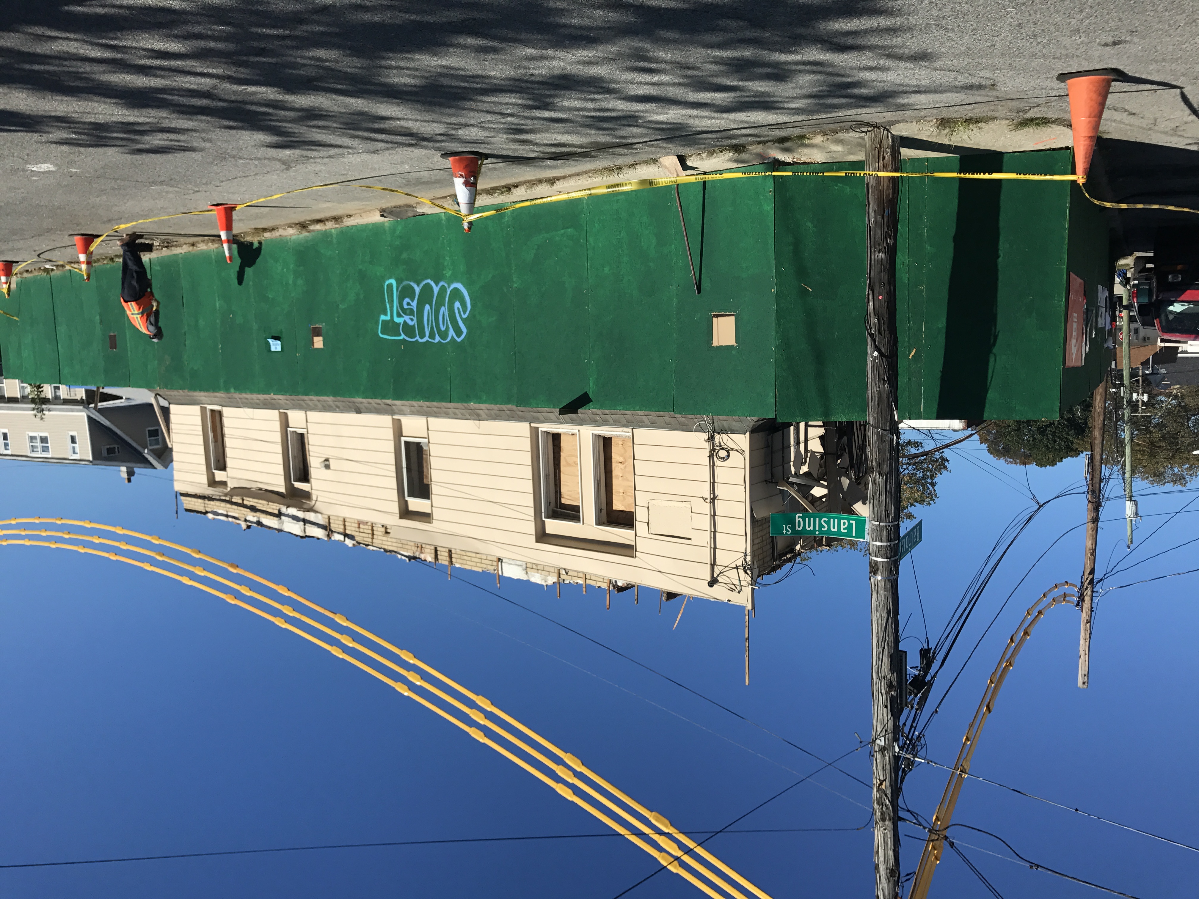 Demolition of Three Story Home