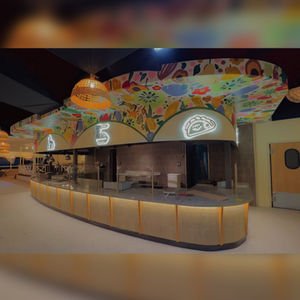 Fresques murales restaurant Crescendo