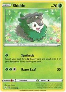 Pokemon Card - Skiddo - Common - Vivid Voltage - 017/185