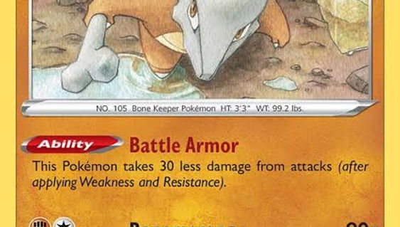 Pokemon Card - Marowak - Rare - Battle Styles - 070/163