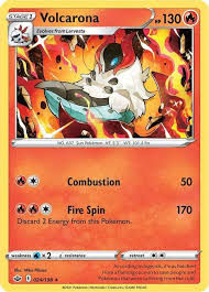 Pokemon Card - Volcarona - Rare - Chilling Reign - 024/198