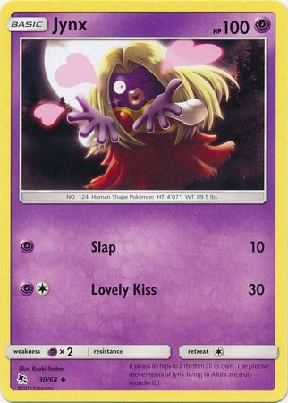 Pokemon Card - Jinx - Uncommon - Hidden Fates - 30/68