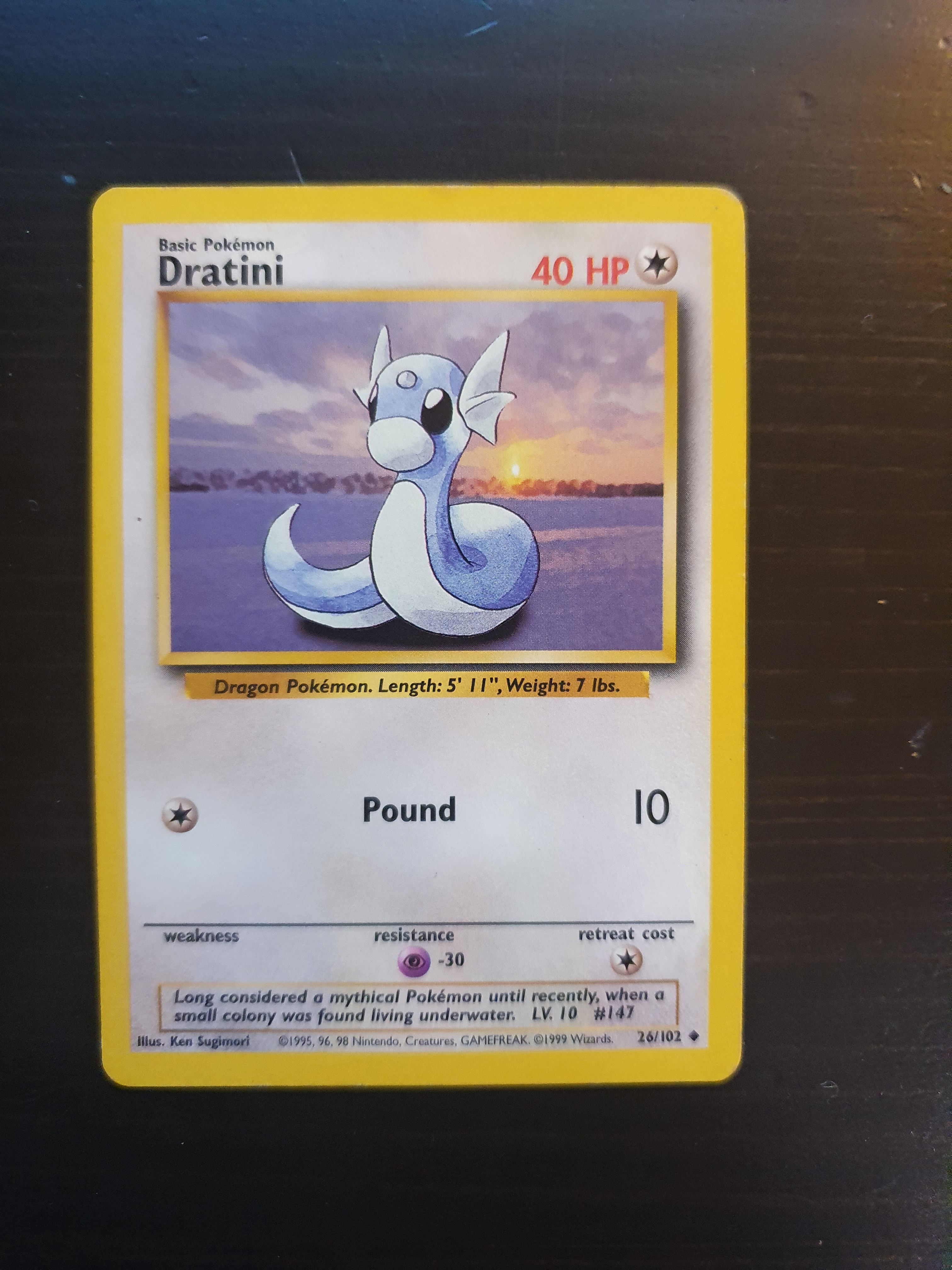 Pokemon Card - Dratini