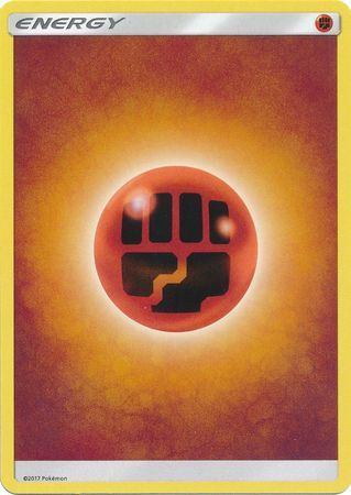 Pokemon card - 2017 - Fighting - Energy Card