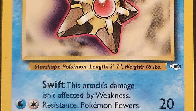 Pokemon Card - Misty's Staryu