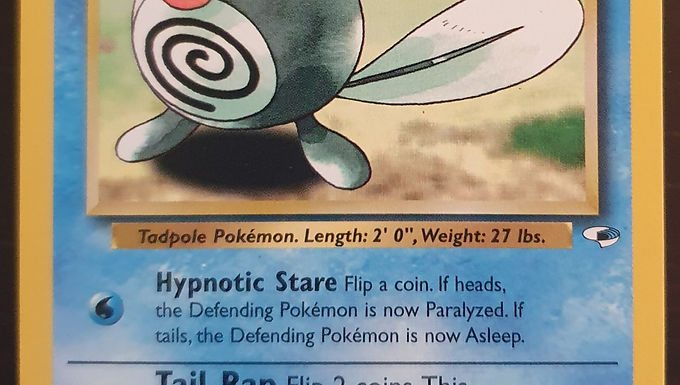 Pokemon Card - Misty's Poliwag