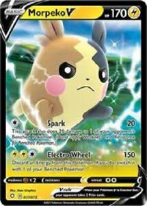 Pokemon Card - Morpeko V - Ultra Rare - Shining Fates - 037/072